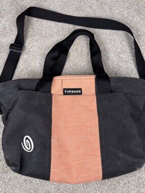 Timbuk2 Cargo Tote Shoulder Crossbody Messenger Bag Gray Travel School Work
